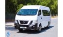 Nissan Urvan Std NV350 - 13 High Back Seats - Passenger Van - MT Petrol - GCC - Ready to Drive