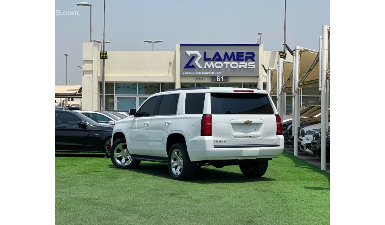 شيفروليه تاهو 1400 Monthly payments/ Tahoe 2018 LT / GCC / single owner / Original paint / No accident