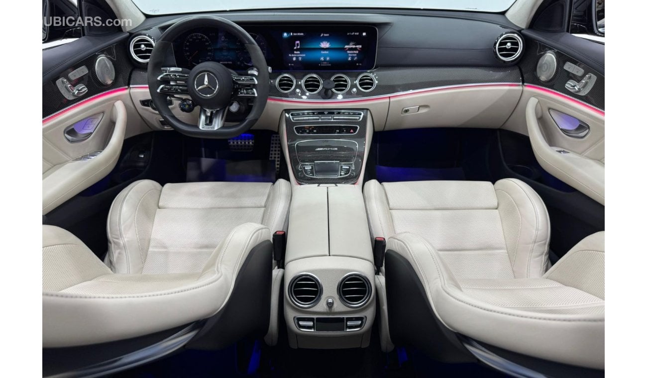 مرسيدس بنز E 63S 2022 Mercedes Benz E63s AMG 4MATIC+, 2027 Mercedes Warranty + Service Pack, Full Options, GCC