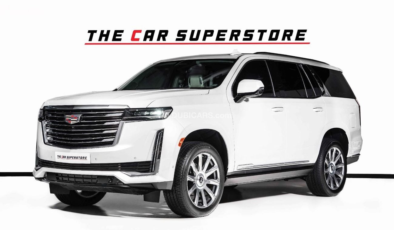 كاديلاك إسكالاد Sport Platinum 6.2L 4WD 2022-CADILLAC ESCALADE 600 SPORTS PLATINUM V8-GCC-SERVICE HISTORY-SERVICE AN