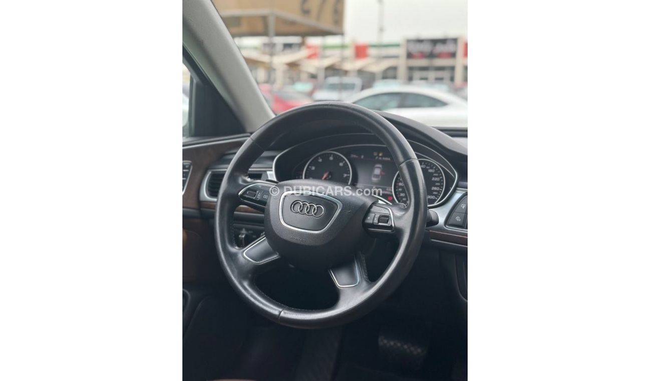 أودي A6 TFSI موديل 2014 GCC CAR PERFECT CONDITION INSIDE AND OUTSIDE FULL OPTION SUN ROOF