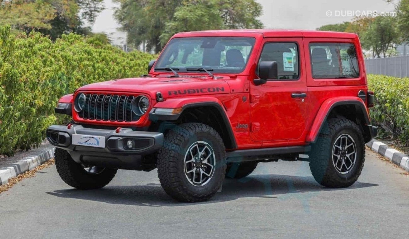 جيب رانجلر Rubicon V6 3.6L 4X4 , 2024 GCC , 0Km , With 3 Years or 60K Km Warranty @Official Dealer