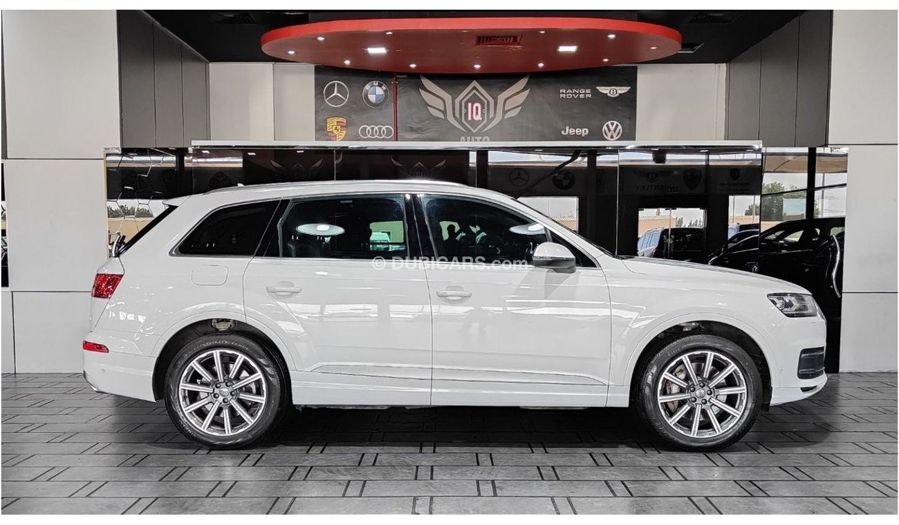 Audi Q7 AED 1,100 P.M | 2017 AUDI Q7 45 TFSI QUATTRO  | 7 SEATS | GCC | FULL SERVICE HISTORY