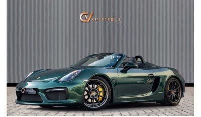 Porsche Boxster Spyder - GCC Spec - With Warranty