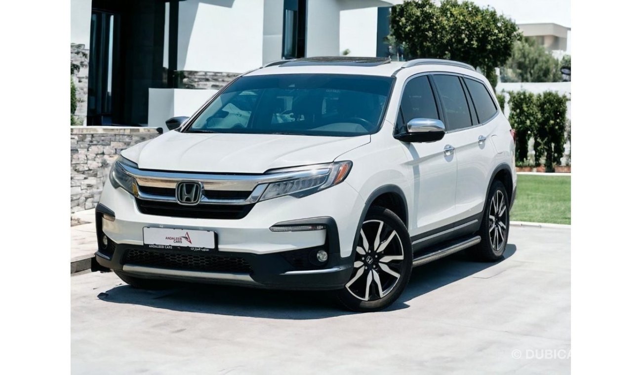 هوندا بايلوت AED 1,420 PM | HONDA PILOT TOURING | 3.5L V6 4WD | ORIGNAL PAINT | 0% DP | FSH | FIRST OWNER