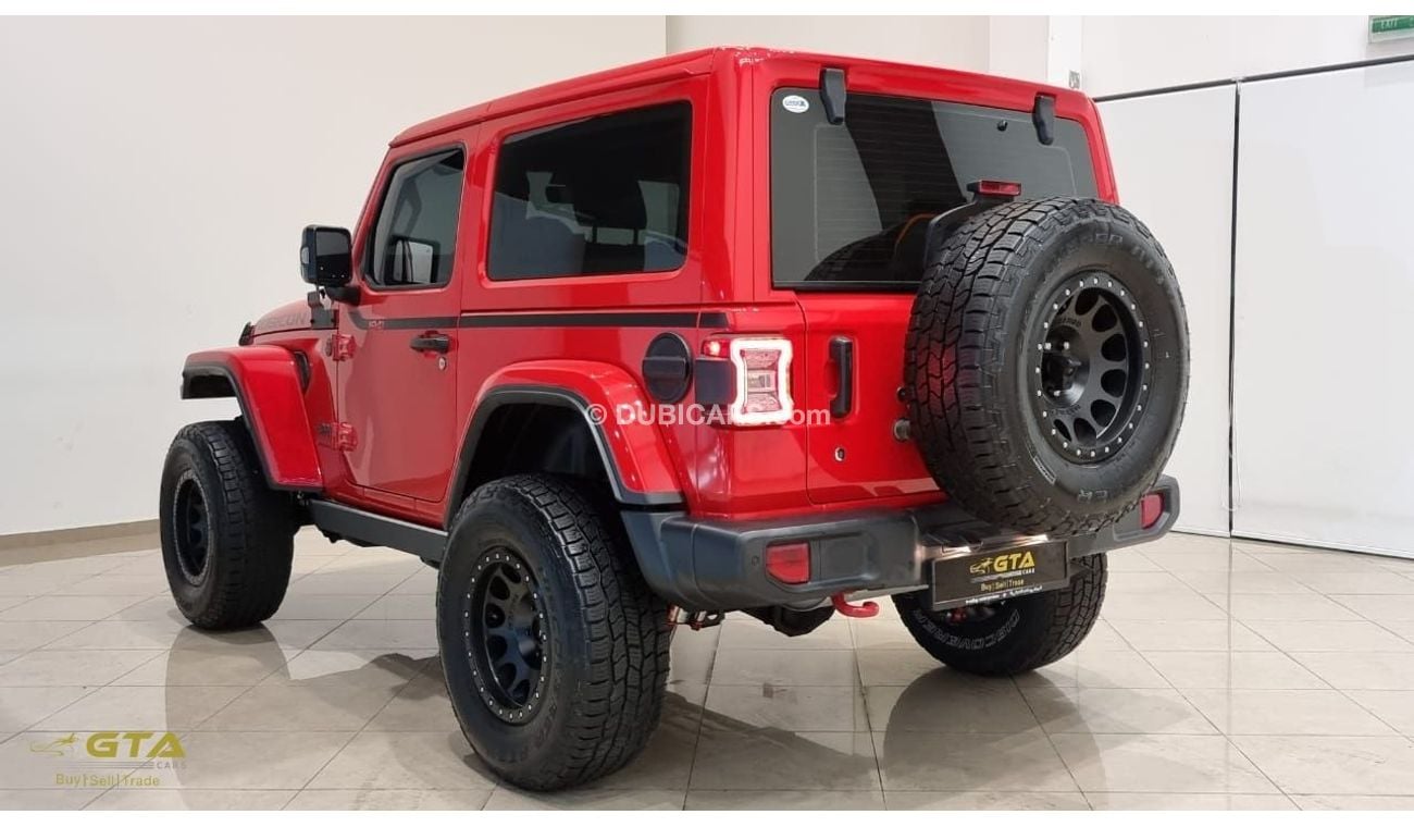 Jeep Wrangler 2020 Jeep Wrangler Rubicon, 2025 Jeep Warranty, Mopar Modification, Low Kms, GCC