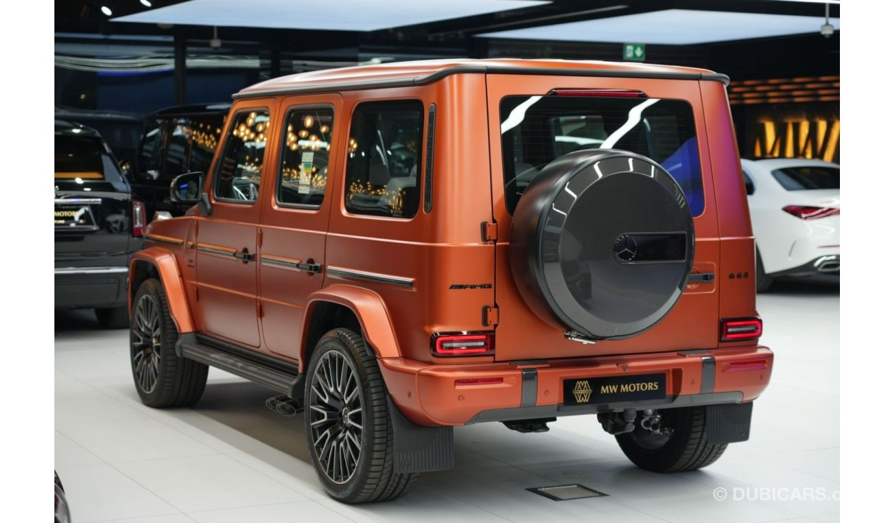 مرسيدس بنز G 63 AMG Mercedes-Benz G63 | 2025 GCC 0km | Agency Warranty | AMG | 22 Inch Rims | Double Night Package