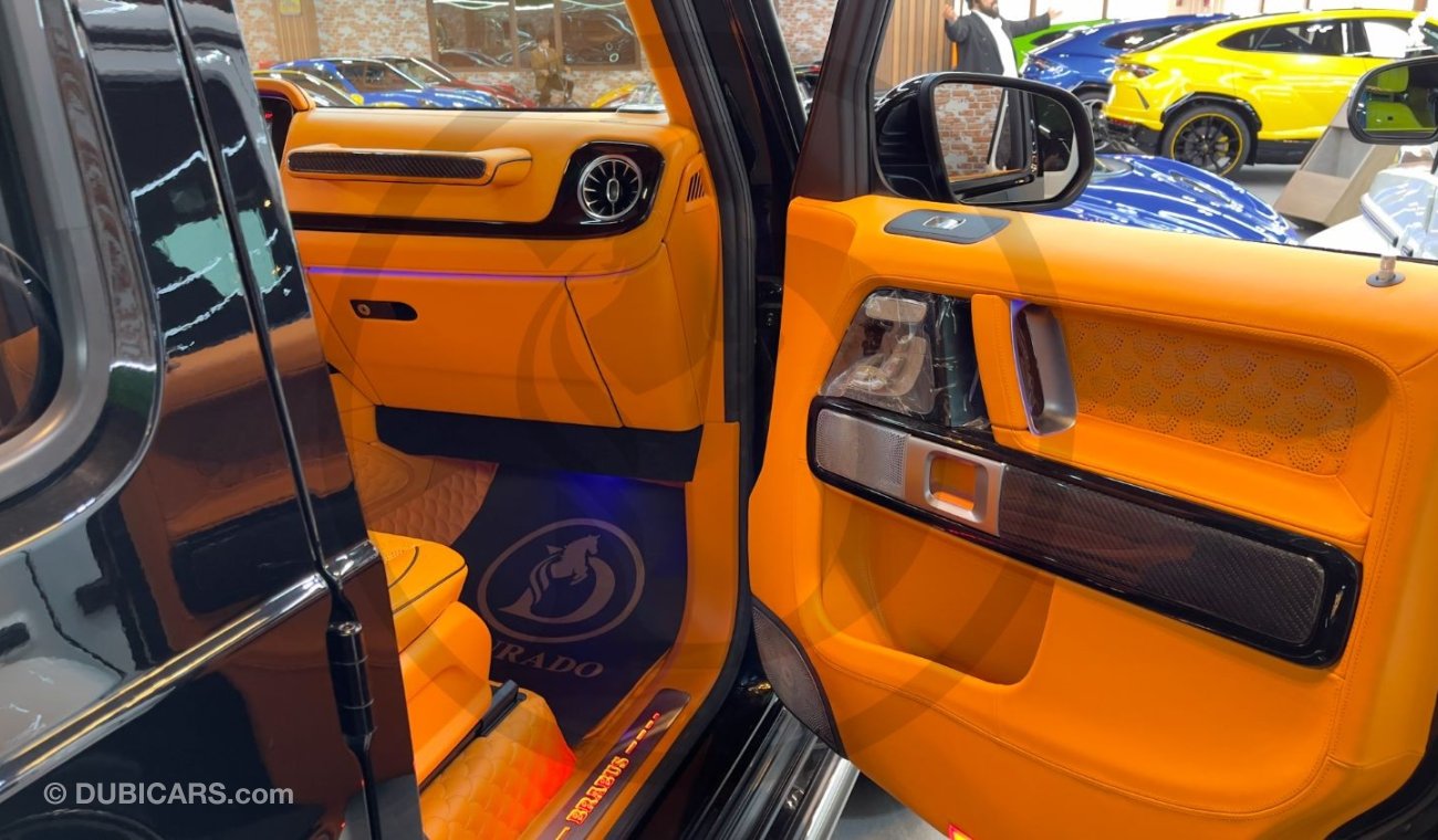 BRABUS G-63 With Orange Interior Sale Price- Dourado Luxury Car