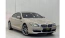 بي أم دبليو 650i Std 4.4L 2015 BMW 650i Gran Coupe, Full BMW Service History, Fully Loaded, Low Kms, GCC