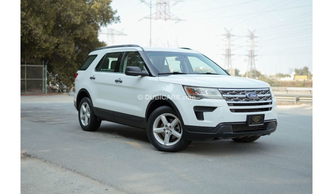 Ford Explorer XLT 3.5L AED 1,482/month | 2018 | FORD EXPLORER | XLT GCC | FULL SERVICE HISTORY | F49926