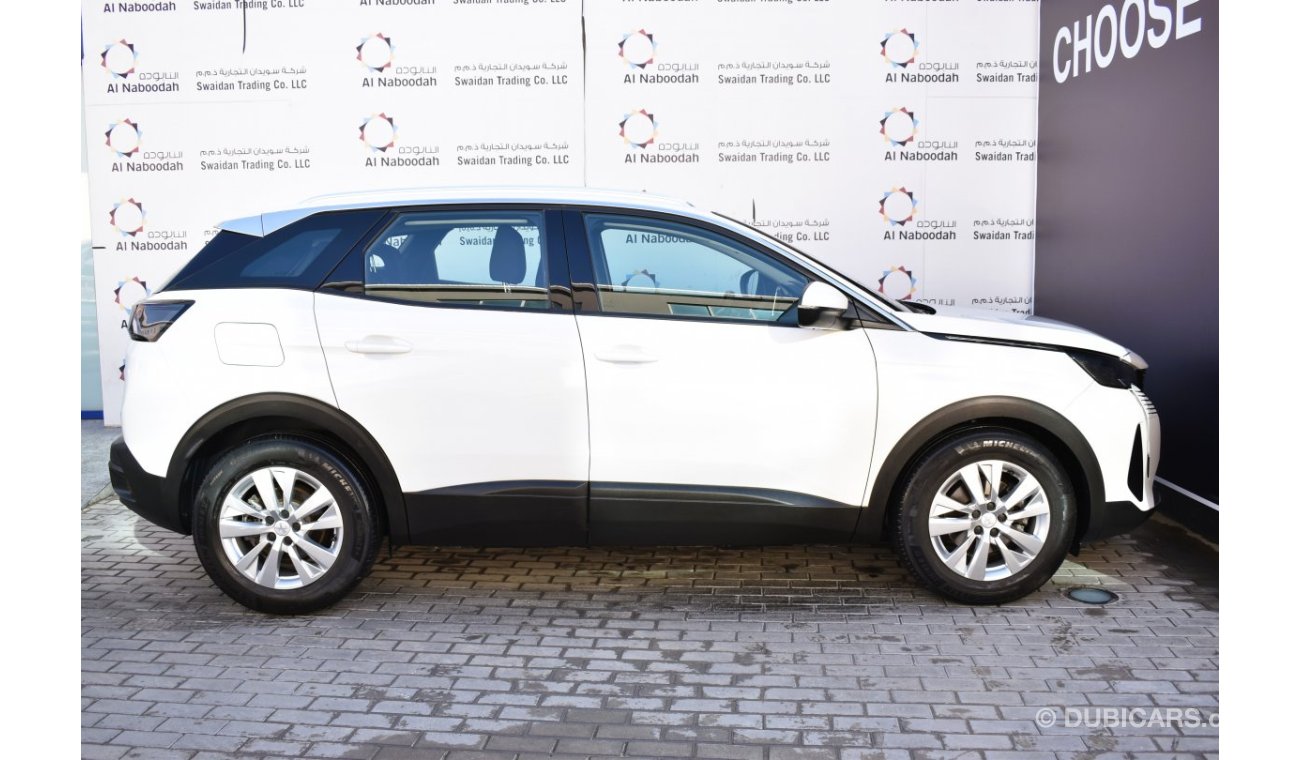 Peugeot 3008 AED 1279 PM | 1.6L ACTIVE 2022 GCC AGENCY WARRANTY UP TO 2026 OR 100K KM
