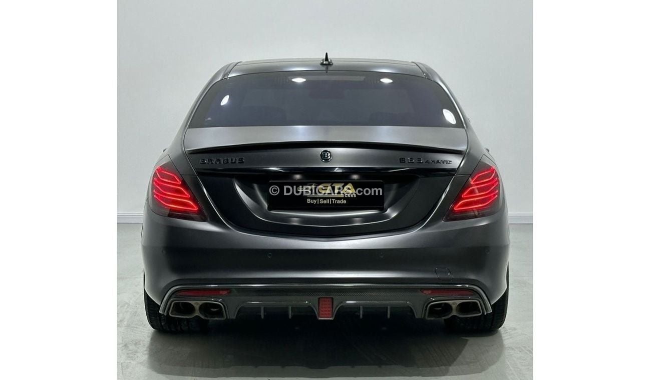 مرسيدس بنز S 63 AMG Std 5.5L 2015 Mercedes Benz S63 4MATIC Brabus Edition, 1 Of 1, Full Service History, Fully Loaded, G