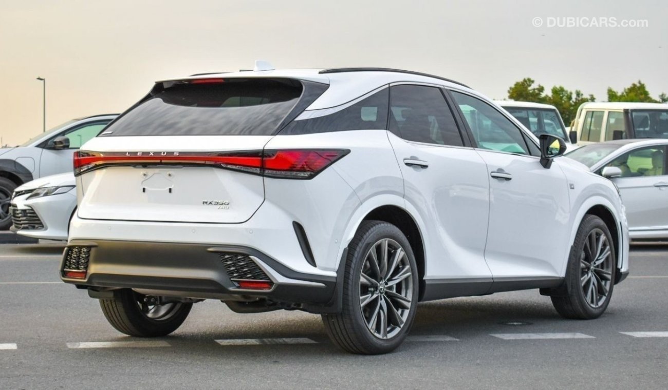 لكزس RX 350 Brand New Lexus RX350 Ultra Luxury 2.4L | Petrol | White/Red | 2023 |Export Only