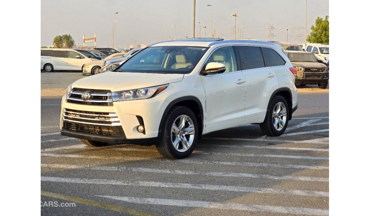 Toyota Highlander 2018 Model Limited 4x4 , sunroof and 7 seater