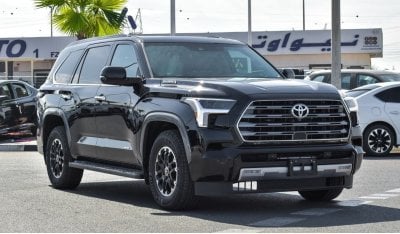 تويوتا سيكويا Brand New Toyota Sequoia Limited TRD OffRoad 3.5L | Petrol-Hybrid |Black/Black | 2023 | For Export O