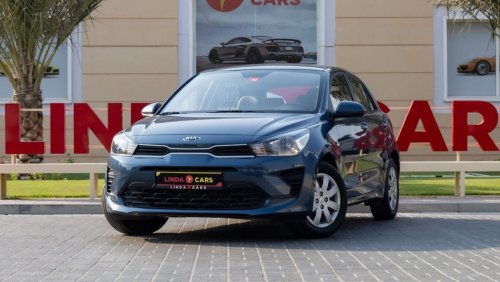 كيا ريو Kia Rio 2021 GCC under Agency Warranty with Flexible Down-Payment.