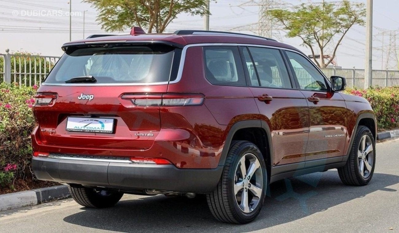 Jeep Grand Cherokee Limited L Plus Luxury V6 3.6L 4X4 , 2024 GCC , 0Km , With 3 Yrs or 60K Km Warranty @Official Dealer