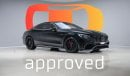 مرسيدس بنز S 63 AMG كوبيه - 2 Years Approved Warranty - Approved Prepared Vehicle Exterior view