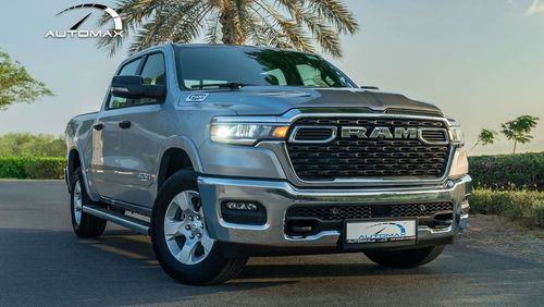 RAM 1500 BIG HORN Crew Cab SST 3.0TT Hurricane , 2025 GCC, 0Km, 3 Years or 60K Km Warranty At Al Futtaim T.E