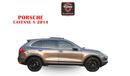 بورش كايان 0% DP  - AGENCY MAINTAINED - PORCSHE CAYENNE S 2014 - PANAROMIC ROOF - 4.6TC V8 4WD - WELL MAINTAINE