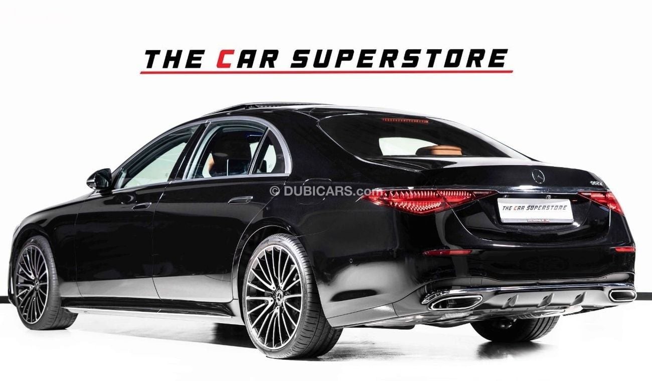 Mercedes-Benz S 580 4MATIC Exclusive 4.0L 2024-MERCEDES BENZ S580 4MATIC AMG LINE LWB-GCC-SERVICE CONTRACT AND WARRANTY