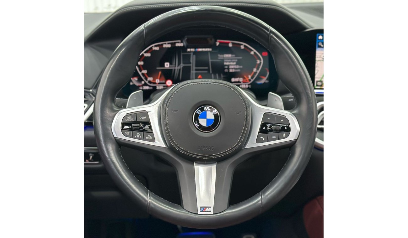 بي أم دبليو X6 2022 BMW X6 M50i, 2027 Agency Service Contract, Full BMW Service History, GCC