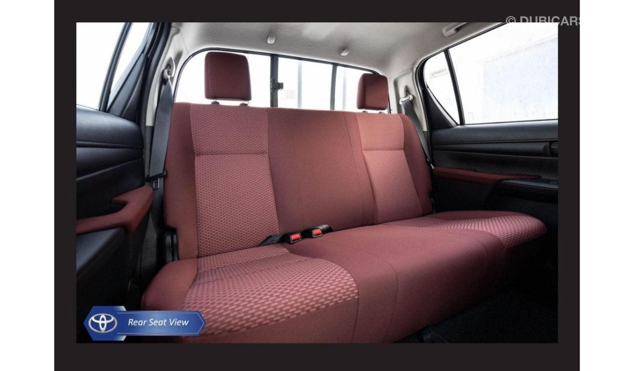 تويوتا هيلوكس TOYOTA HILUX 2.0L 4X2 D/C STD(i) M/T PTR 2023 Model Year Export price