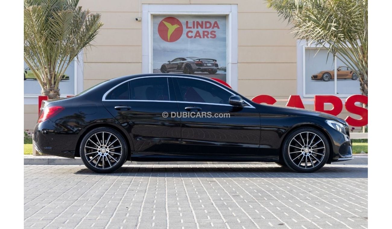 Mercedes-Benz C 200 Coupe Mercedes-Benz C200 AMG Pack 2017 GCC (LOWEST MILEAGE) under Warranty with Flexible Down-Payment.