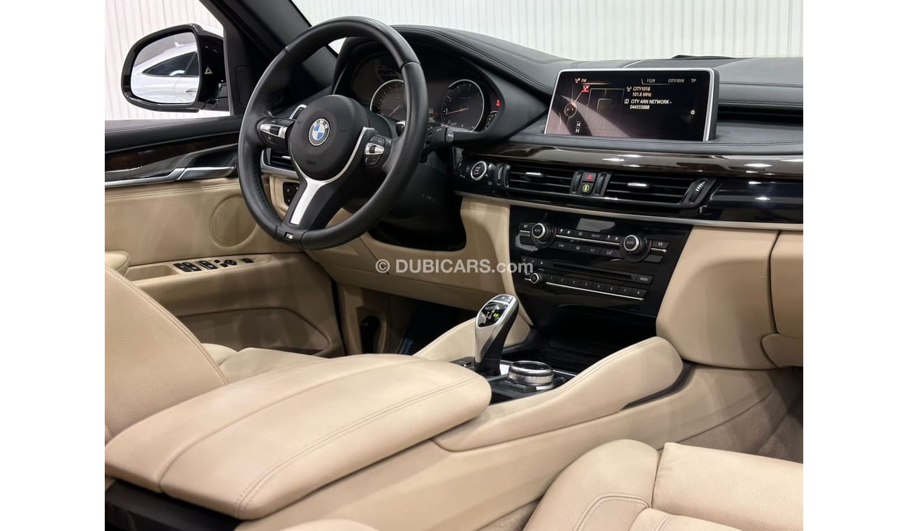 بي أم دبليو X6 50i M سبورت 2015 BMW X6 xDrive50i M-Sport, Service History, Full Options, Low Kms, GCC