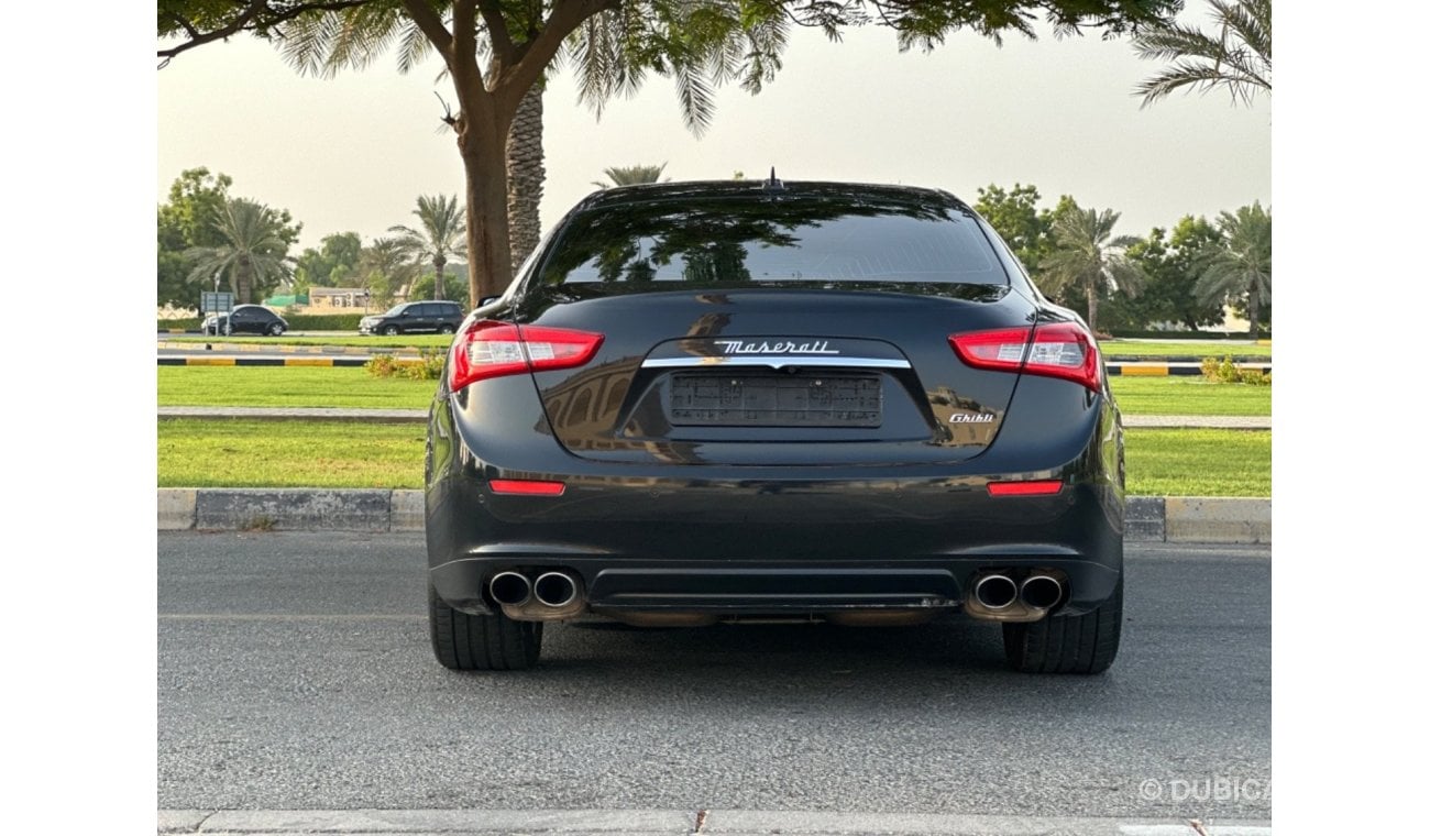 Maserati Ghibli Std MASERATI GHIBLI V6 MODEL 2015 GCC SPACE