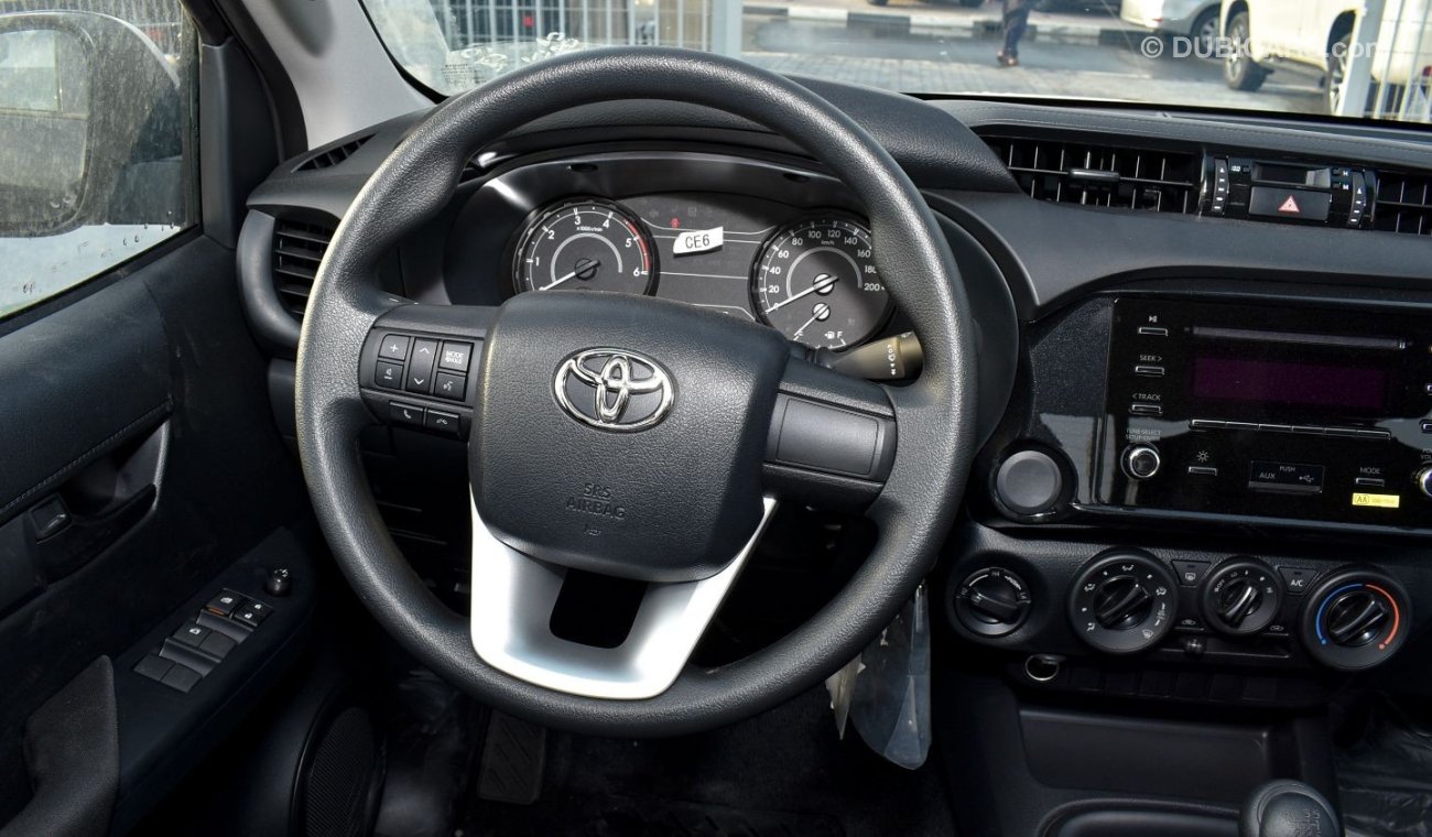 تويوتا هيلوكس Hilux 2.4L DSL M/T wide Body- Central Lock-Power Windows