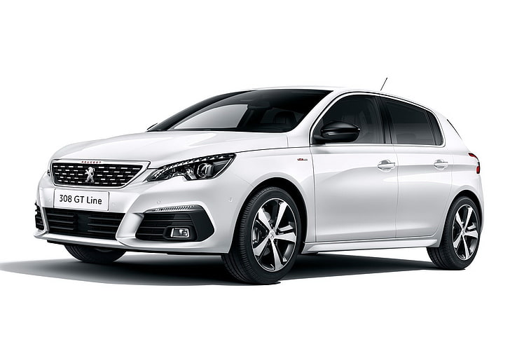 Peugeot 308 cover - Front Left Angled