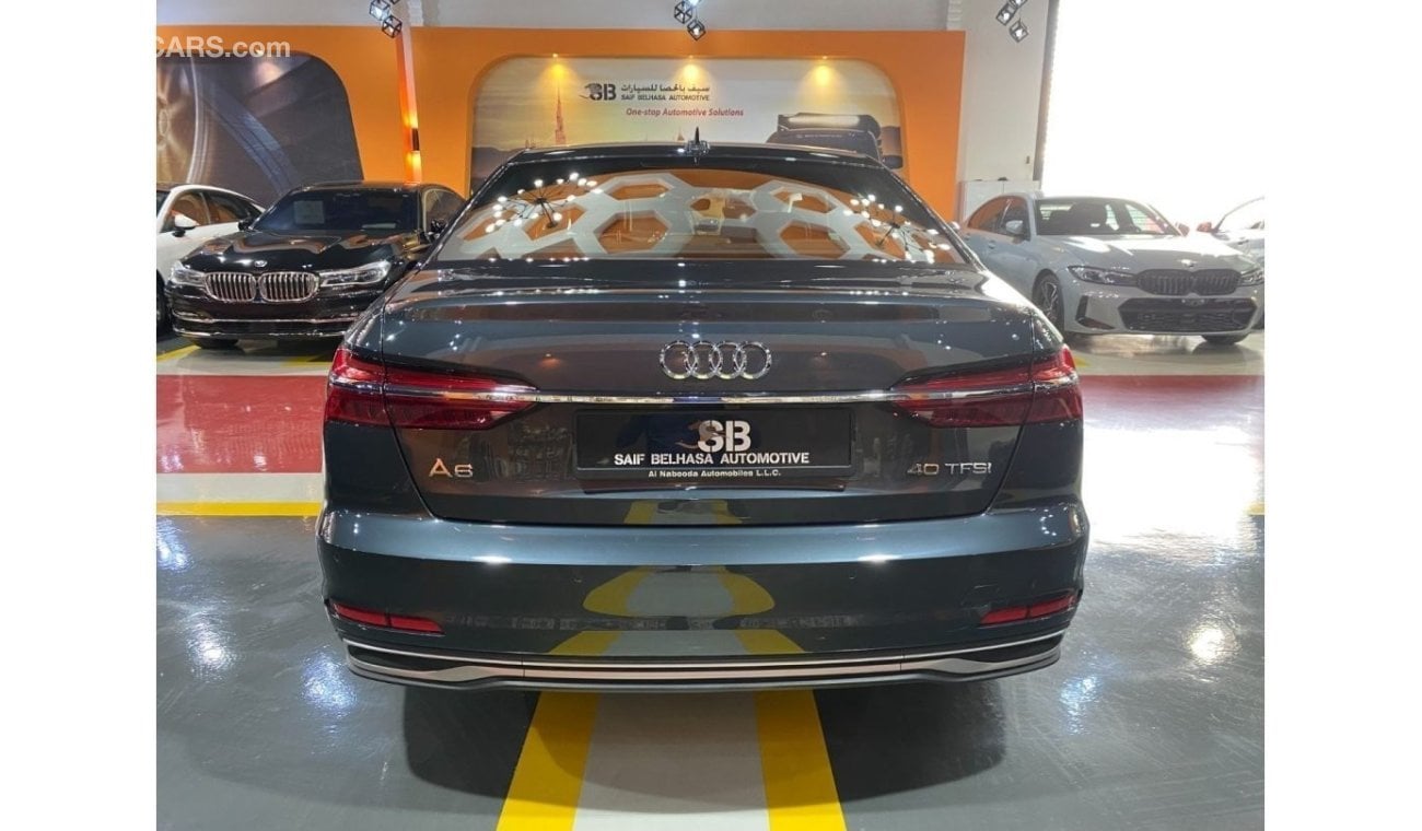 أودي A6 AED 3100 EMi 0% Down Payment  Audi A6 2.0L 40 TFSI TURBO 2024