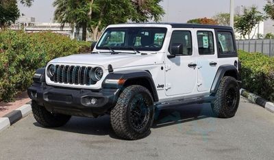 Jeep Wrangler Unlimited Sport S Turbo , 2024 GCC , 0km , With 3 Years or 60 K KM  Warranty @Official Dealer