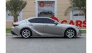 Lexus IS300 Premier Lexus IS300 2021 GCC under Warranty with Flexible Down-Payment/ Flood Free.