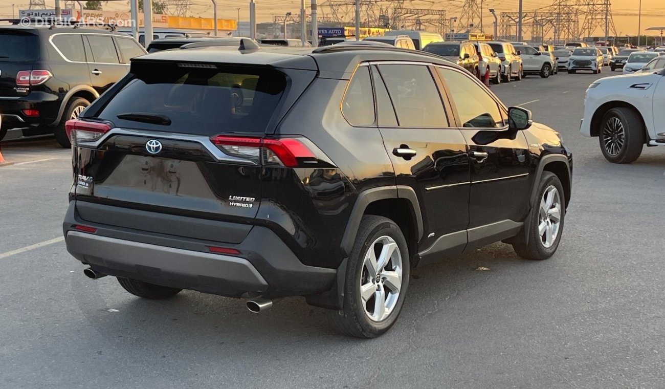 تويوتا راف ٤ 2021 TOYOTA RAV4 LIMITED HYBRID 4x4 PANORAMIC ROOF 360CAMERA IMPORTED FROM USA