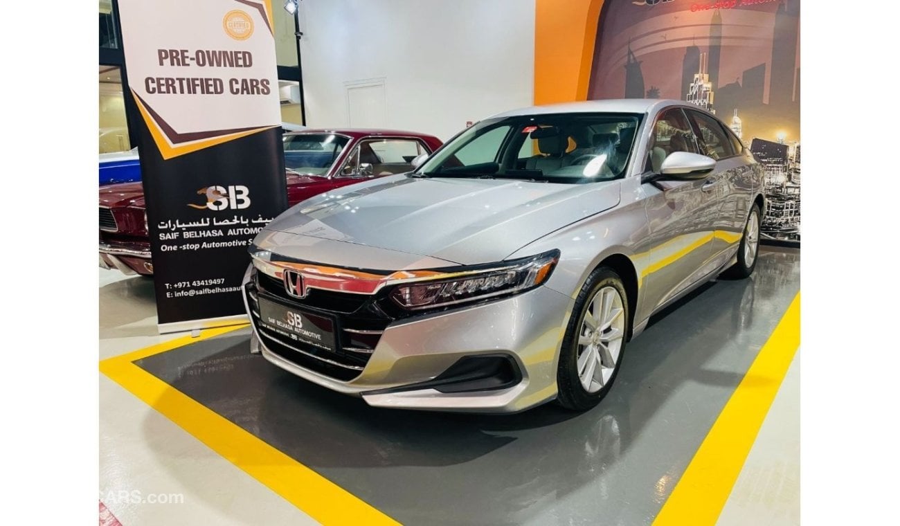 Honda Accord LX AED 1533 EMi @ 0% DP | 2022 | GCC | 1.5L | Under Warranty |