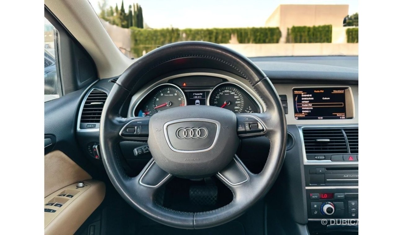 Audi Q7 45 TFSI quattro S-Line Luxury AED 1,240 PM | AUDI Q7 3.0 V6 | S-LINE | FULL OPTION | GCC | 0% DOWNPA