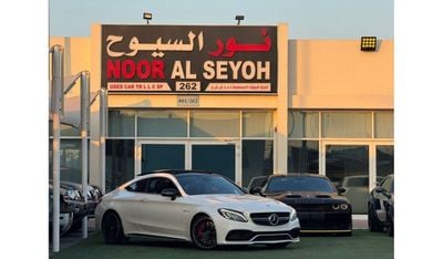 مرسيدس بنز C 63 AMG MERCEDES BENZ AMG C63S COUPE 2017 IMPORT CANADA CLEAN TITLE ORIGINAL PAINT