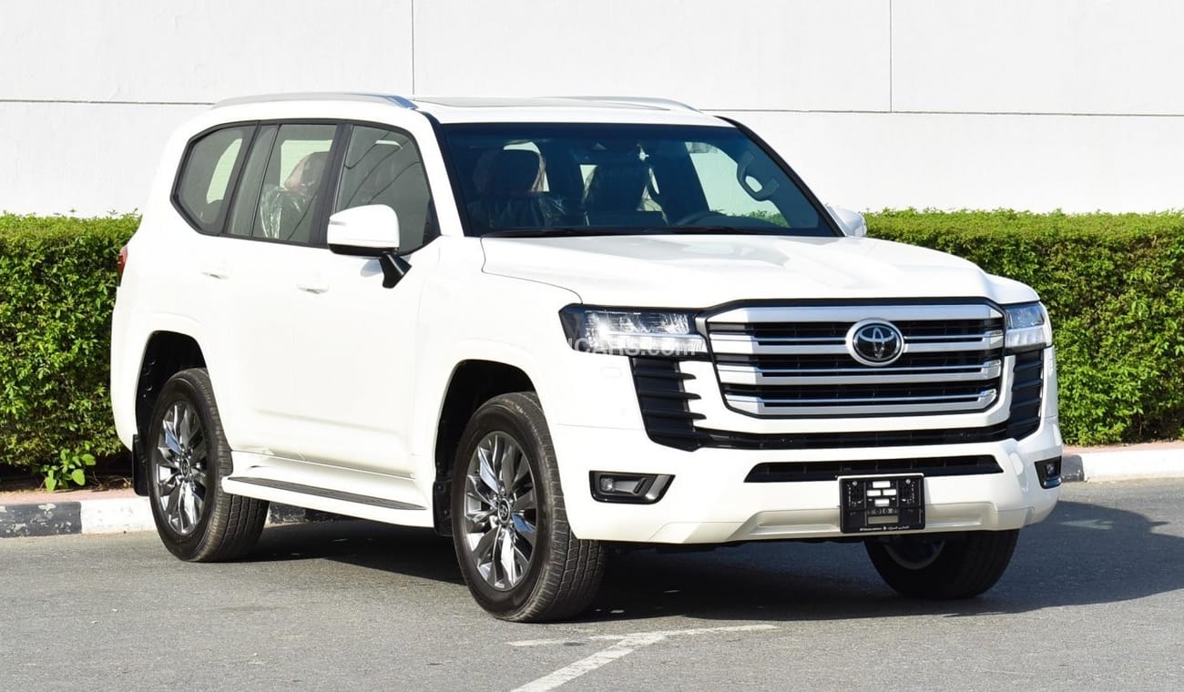 New Toyota Land Cruiser LC 300 - GXR 4.0 L - 2022 - WHITE INSIDE BLACK ...