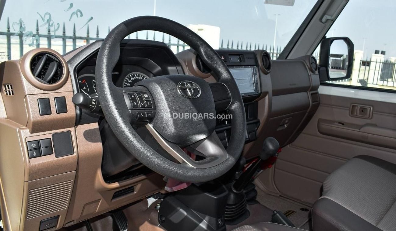 تويوتا لاند كروزر بيك آب 2024 TOYOTA LAND CRUISER PICK UP D/CAB 4.5L V8 MANUAL TRANSMISSION