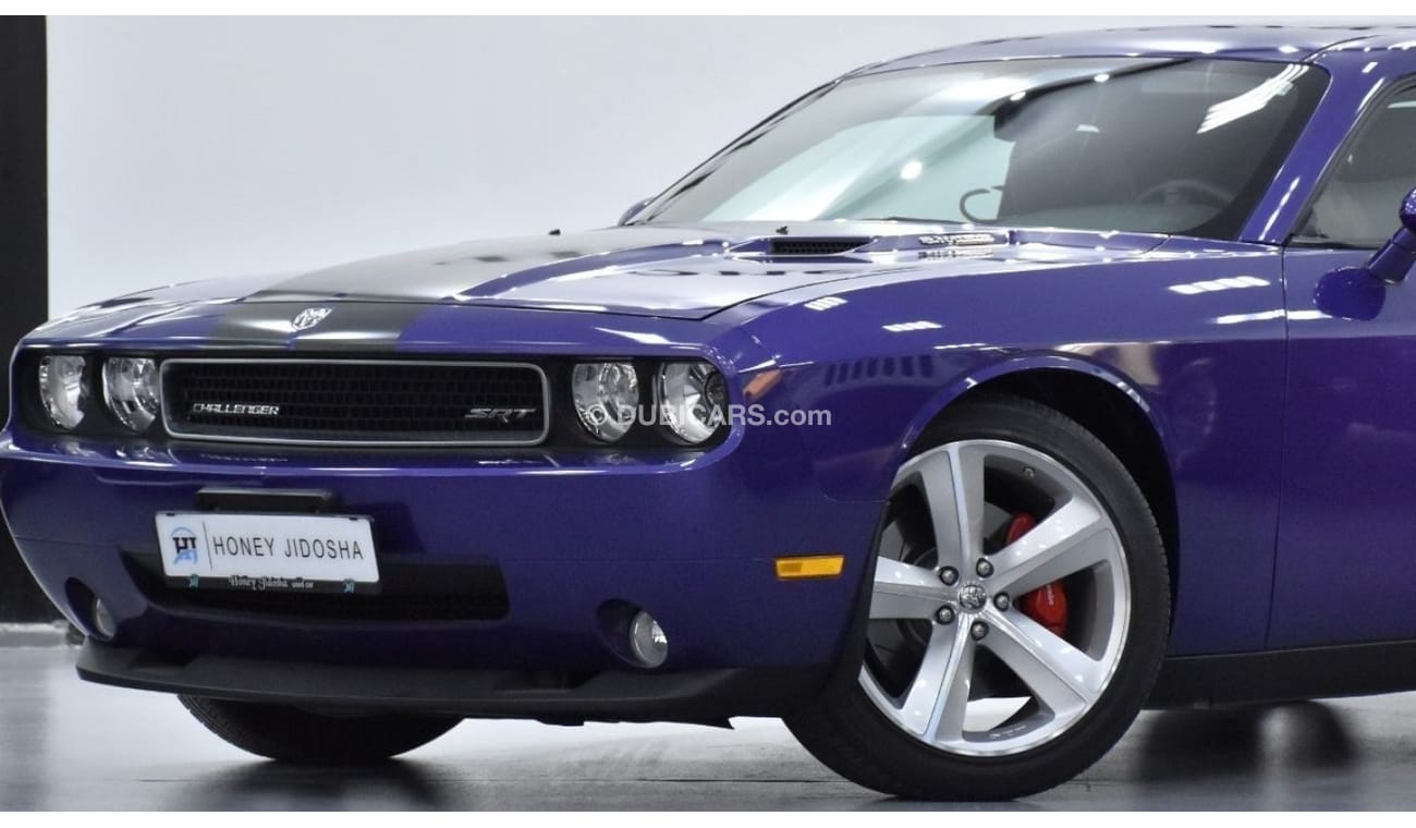 دودج تشالينجر EXCELLENT DEAL for our Dodge Challenger SRT8 6.1 HEMI ( 2010 Model ) in Purple / Violet Color GCC Sp