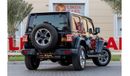 Jeep Wrangler Unlimited Sahara 3.6L Jeep Wrangler Unlimited Sahara 2019 GCC (LOWEST MILEAGE) under Warranty with F