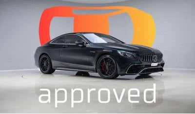 مرسيدس بنز S 63 AMG كوبيه - 2 Years Approved Warranty - Approved Prepared Vehicle