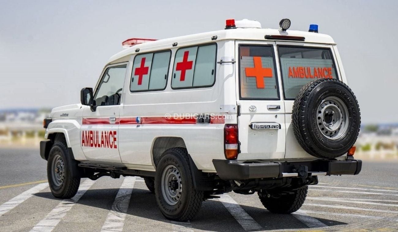 تويوتا لاند كروزر هارد توب LC78 AMBULANCE 4.2L V6 DIESEL 2024