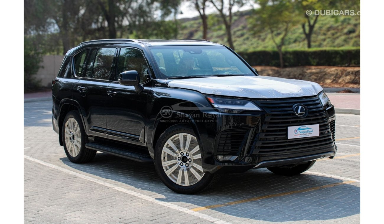 Lexus LX600 LHD 3.5L PETROL V6 TT VIP 4S BLACK EDITION 25-ML AT 2024MY