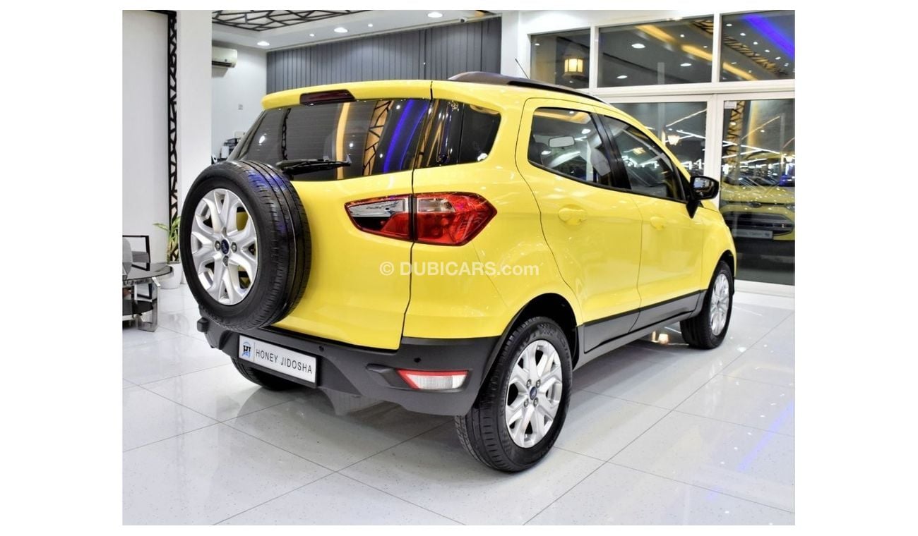 Ford EcoSport EXCELLENT DEAL for our Ford EcoSport ( 2014 Model ) in Yellow Color GCC Specs