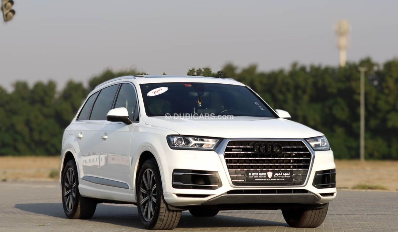 أودي Q7 55 TFSI quattro 3.0L Audi Q7 45 TFSI quattro 2017 , GCC, accident-free, in excellent condition