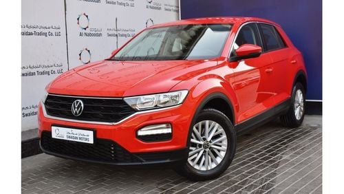 Volkswagen T ROC AED 1039 PM | 1.4L LIFE GCC DEALER WARRANTY