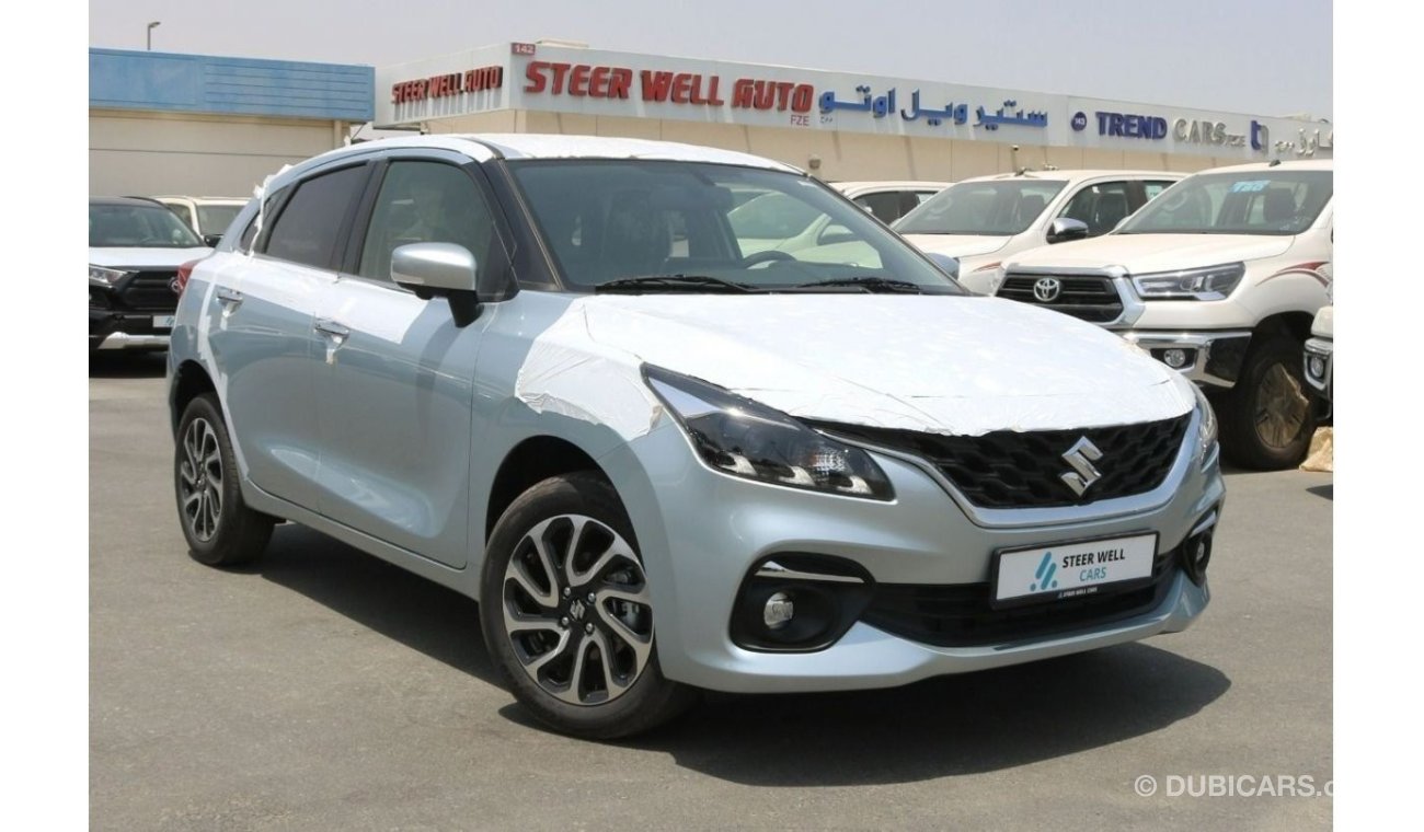 Suzuki Baleno GLX | HUD | 360 CAMERA | CRUISE CONTROL | 6 AIRBAGS | LEATHER STEERING | 9 INCH TOUCH SCREEN | 2023